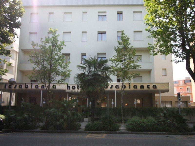 Hotel Rosabianca Rimini Exteriör bild