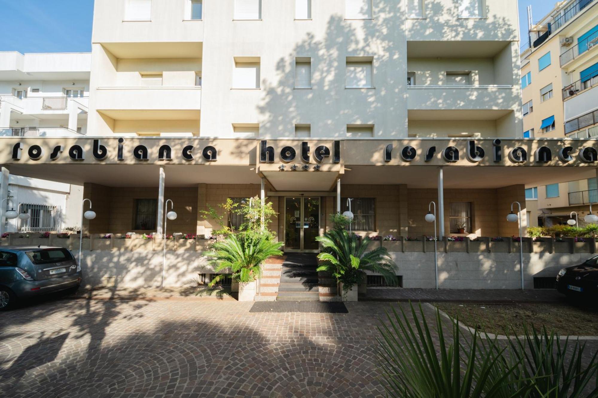 Hotel Rosabianca Rimini Exteriör bild